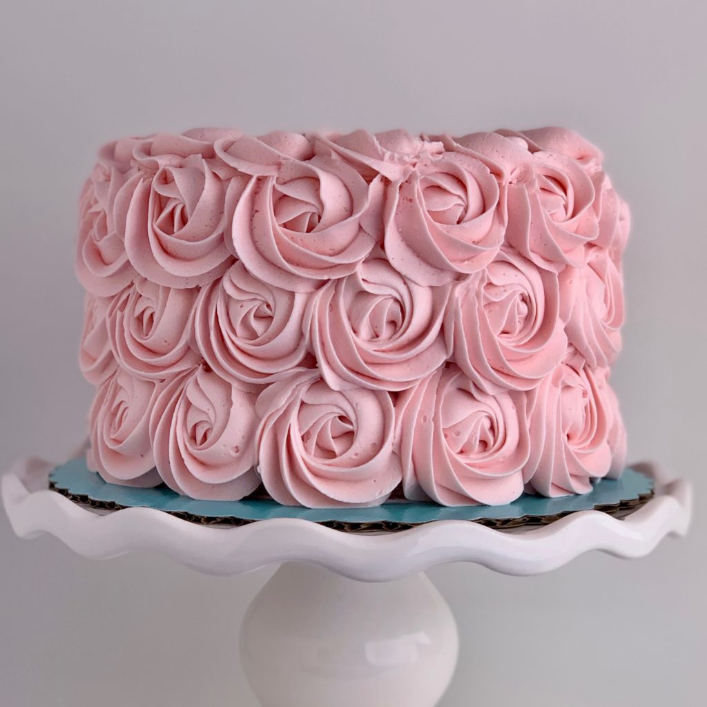 Rose Garden Cake – Sweet Freedom Bake Shop