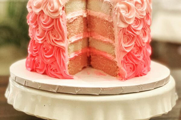 Ombre Cake Layers
